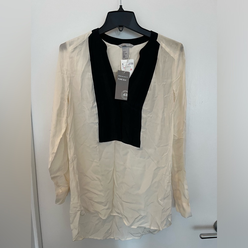 H&M Premium line Silk blouse